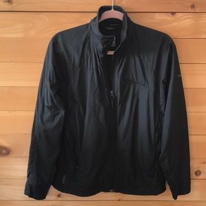 Sporty black soft shell jacket from Columbia